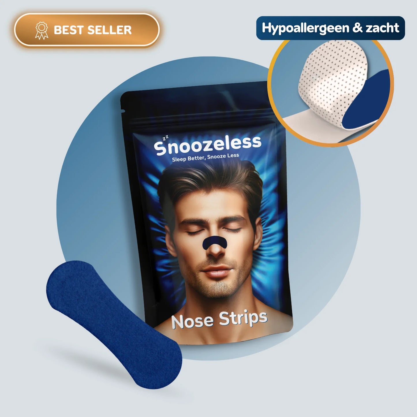 Nasal Strips - Breathe Better & Sleep Deeper
