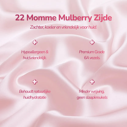 3D Zijden Slaapmasker - Soft Pink