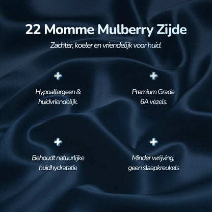 3D Zijden Slaapmasker - Midnight Navy