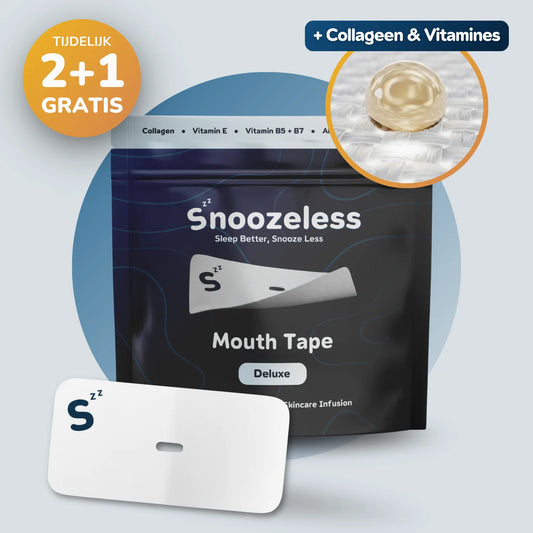 Collagen + Vitamin Mouth Tape - With Breathing Hole