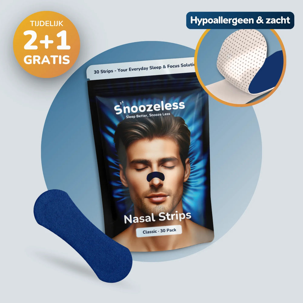 Classic Nasal Strips - for Sleep | Blue