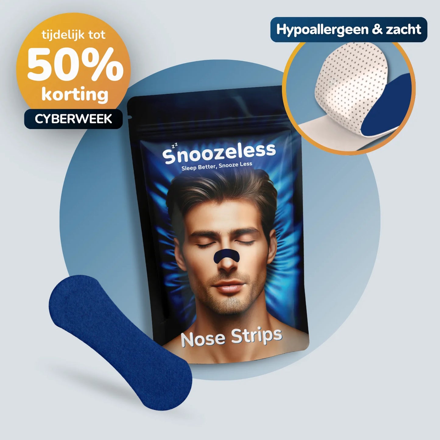 Nasal Strips - Breathe Better & Sleep Deeper
