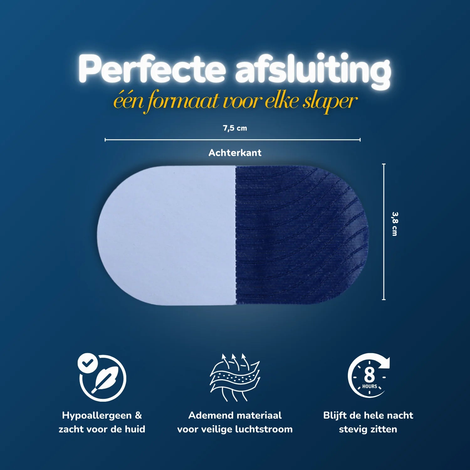 Deep Sleep Duo - Mouth Tape & Nose Strips - Blue