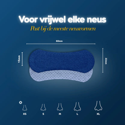 Classic Blue Nasal Strips - entry-level model