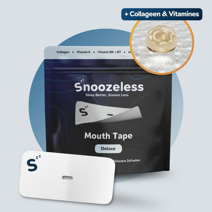 Collagen + Vitamin Mouth Tape - With Breathing Hole