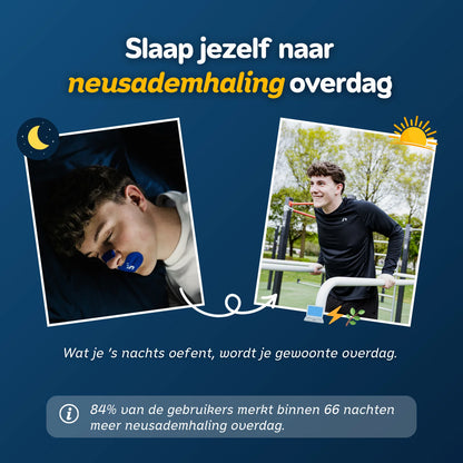 Deep Sleep Duo - Mouth Tape & Nose Strips - Blue