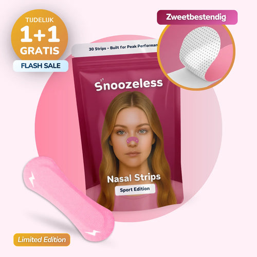 Sport Nasal Strips - Sweat-Resistant | Pink
