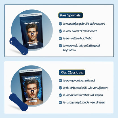Sport Nasal Strips - Basic Model | Blue