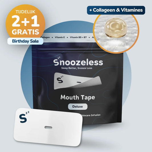 Collagen + Vitamin Mouth Tape - With Breathing Hole