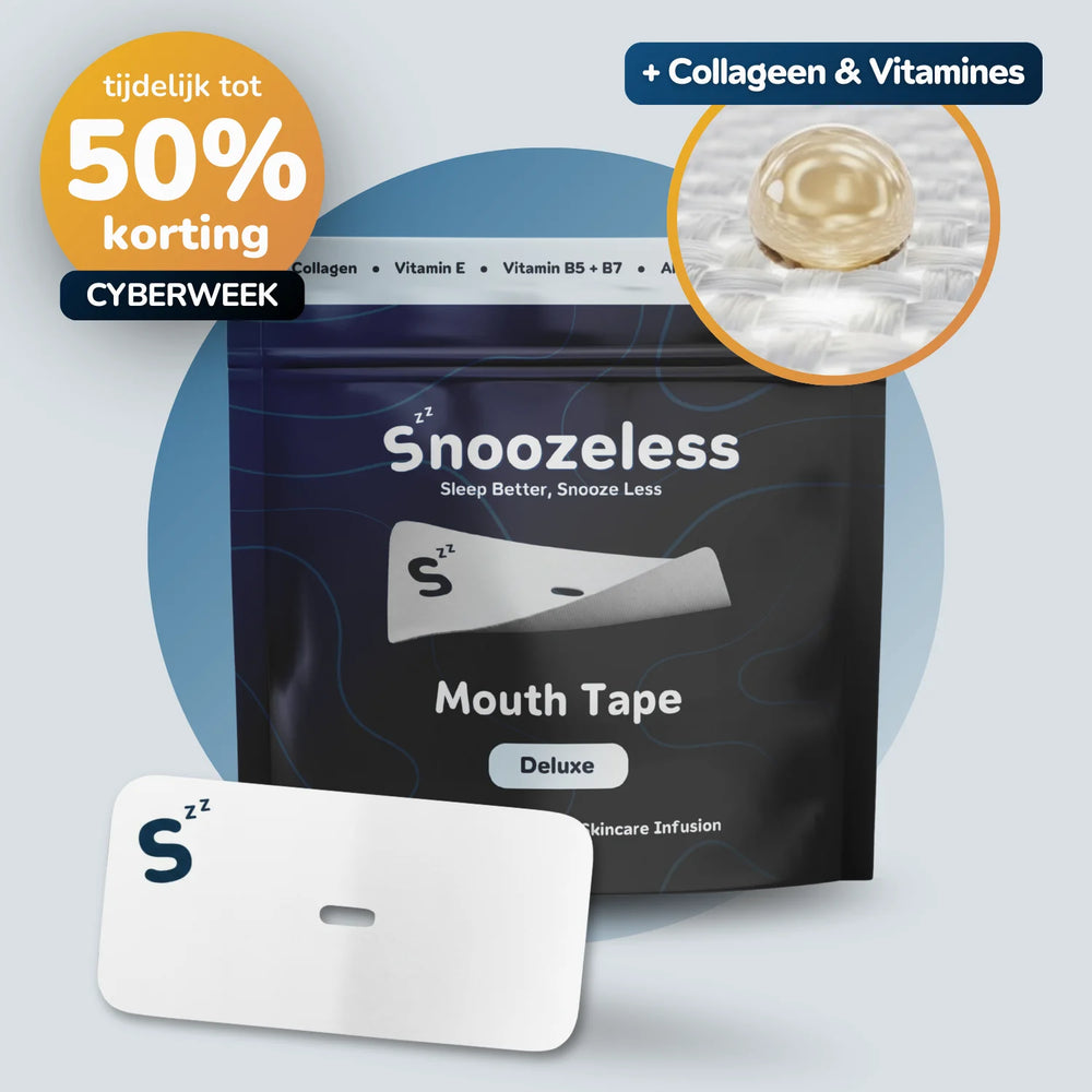 Collagen + Vitamin Mouth Tape - With Breathing Hole