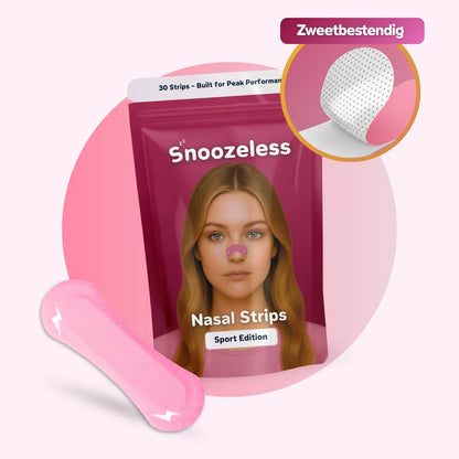 Sport Nasal Strips - Sweat-Resistant | Pink