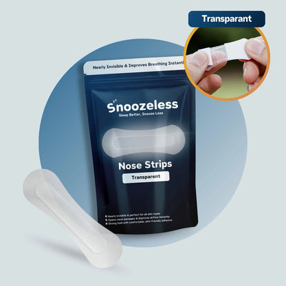 Translucent Nose Strips - For Sleep & Sports